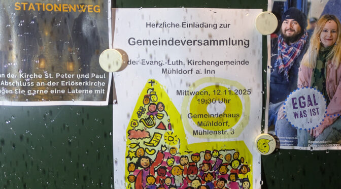 Wichtige Gemeindeversammlung 2025